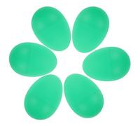 Milisten 6pcs Percussion Instruments Lightweight Egg for Early Music Education Portable Musical for Family Fun Enhancing Rhythm Skills and Social Interaction