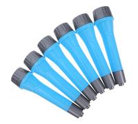 Milisten 6pcs Plastic Microphone Microphones for Pretend Play Karaoke and Cosplay for Birthday Parties and Creative Music Practice