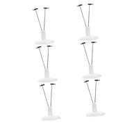 Milisten 6Pcs Portable Doll Stand Display Rack Support Bracket for Doll Storage Lightweight Storage for Home and Market