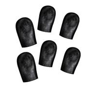 Milisten 6Pcs Premium Leather Piano Pedal Covers Durable Protective Sleeves for Foot Pedal Elegant and Fashionable Design Scratch and Dirt Resistant for Digital and Acoustic