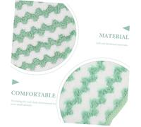 Milisten 6pcs Small Pet Cage Liners Soft Thick Fleece Bedding Mats Absorbent Cushions for Hamsters Hedgehogs Squirrels Cats Dogs with Colorful Wave Pattern