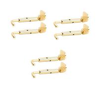 Milisten 6pcs Violin Chinrest Screws Durable Clamp for Violins Essential Musical Instrument Accessory Easy Installation for Enthusiasts and Performers