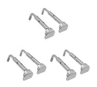 Milisten 6pcs Violin Chinrest Screws Violin Accessories Elegant Musical Instrument Parts Easy to Install Carry Polished Finish
