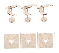 Milisten 6Pcs Wooden Balancing Bird Kit DIY Science Project for Educational Stem Craft to Enhance Creativity and Motor Skills Safe and Assembly for All Ages