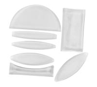 Milisten 7-Piece Acrylic Optical Lens Set for Physics Experiments Concave and Convex Lenses for Educational Tools for Middle School Science Labs