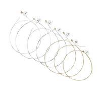 Milisten 7 String String Lyre Harp Metal Replacement Strings Wide Compatibility Extended Lifespan Musical Instrument Repair