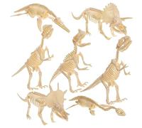 Milisten 7Pcs Dinosaur Skeleton DIY Educational Puzzles for Birthday Parties Enhances Imagination and Learning Dinosaur Decor and Teaching Prop