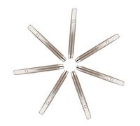 Milisten 7pcs Harp String Pin Peg Accessories for Lyre Harp, Metal Material with Simple to Use and Not Fading Features, Fixing Pins for Lyre String Musical Instruments
