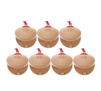 Milisten 7PCS Rhythm Percussion Instruments: Wooden Castanets and Handheld Music Toys for Toddlers - Classroom Musical Instruments for Preschool Home Learning Group Activities