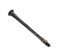 Milisten 8-hole Mini Saxophone Portable Pocket Saxophone Handmade Plastic Wind Instrument with Black Finish, Lightweight and Compact for Travel and Practice