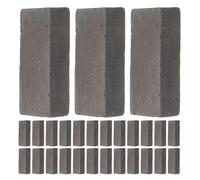 Milisten 80pcs Simulated Brick Models for Turtle Tank Miniature Landscape Building Blocks for Fish Tank Decorations Safe Climbing Terrarium Bricks for Micro Garden Design
