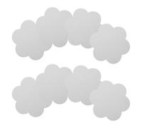 Milisten 8pcs 15x15cm Acrylic Canvas Painting Boards Set, Oil Paint Sketchpad for Beginners, Multi-Purpose Portable Artist Boards for Oil and Acrylic Painting