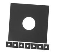 Milisten 8pcs Anti-Static Kraft Paper Vinyl Record Sleeves Double-Layer Inner Bags for Music Storage Sturdy Vinyl Covers for 12 Records