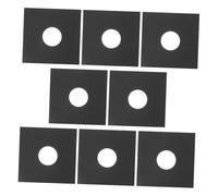 Milisten 8pcs Anti-static Vinyl Record Covers with Double-layer Kraft Paper Inner Sleeves Cardboard Album Jackets Replacement Vinyl Record Jackets for Music Storage
