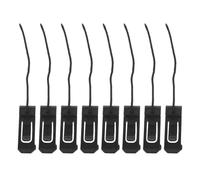 Milisten 8Pcs Black Paddle Board Fin Clips Replacement Surfboard Fin Holder Buckle Water Separator Buckle for Stand-Up Paddleboarding Accessories