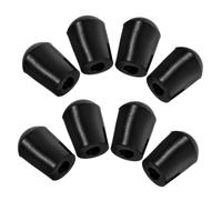 Milisten 8pcs Cello Endpin Tip Stopper Rubber Cushion Nonslip Pad for Instrument Floor Protection Cello Accessories for Beginners