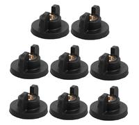 Milisten 8pcs Chainsaw Chain Nut Bar Nut Replacement Parts 52/58 Cylinder Cover for Kayak Gear Track