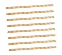 Milisten 8pcs Classical Guitar Purfling Strip Wood Binding Edging Strips for Acoustic Guitar Diy Luthier Tool Musical Instrument Accessories