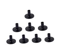 Milisten 8pcs Drum Cymbal Accessories Set Hi Hat Clutch Felts and Black Plastic Cymbal Stand Sleeves for Drum Kits Standard Durable Long Term Use Easy Installation Lightweight Protection