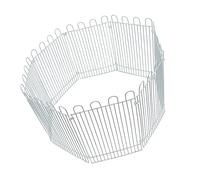 Milisten 8pcs Hamster Fence Playpen Small Pet Cage for Exercise Activities Wire Construction for Dwarf Hamsters and Guinea Pigs Amusement