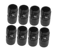 Milisten 8pcs Kayak Paddle Clip Fixed Paddle Keeper for Canoe Deck Mounted Kayak Accessories High Strength Locking Links