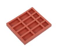 Milisten 8pcs Long Bricks Miniature Brick Mold Miniature Silicone Molding Silicone Material Authentic Design Creative DIY Fun Easy Release Maintain Shape Mini Sandbox DIY Resin Cement