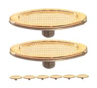 Milisten 8pcs Metal Music Box Winding Keys for DIY Snow Globe and Jewelry Box Accessories Precision Mechanical Spring Replacement Parts Portable Windup Key for Clockwork