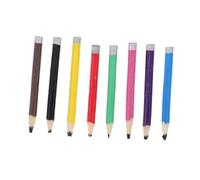Milisten 8PCS Miniature Colored Pencil Decor Photography Props for Mini House Scenes Creative DIY Accessories for Adorable Fine Crafted Models Enhance Play and Storytelling Skills