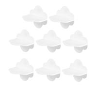 Milisten 8pcs No Drill Self Adhesive Furniture Wall Anchors for Tv Shoe Cabinets Bookshelves Durable Tip Anchors for Safety Proofing Easy Installation Versatile Application