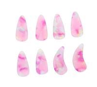 Milisten 8pcs Premium Guzheng Finger Nail Protectors Durable Nylon Picks for Beginners Smooth Design for Easy Playing and Comfort for Professional Performances