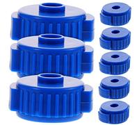 Milisten 8pcs Quick Release Cap for Drum Cymbal Accessories Electronic Drum Cymbal Nuts for Fixing Accessories and Replacement Nuts during Installation Removal