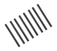 Milisten 8pcs Rubber Edge Strips for Dustpan Replacement Flexible and Soft Rubber Lip for Seamless Dust Pan Edge Integration Suitable for Home Garden and Commercial Cleaning Tools