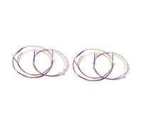 Milisten 8pcs Steel Strings for Chinese Lute Professional Pipa Replacement Strings Easy to Use Exceptional Tone and Lifespan for Musicians and Practice Sessions