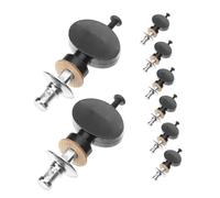 Milisten 8pcs Ukulele Metal Tuning Pegs Replacement String Pegs for Ukulele Upgrading Sound Quality and Stability
