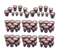 Milisten 90pcs Resin Mini Coffee Cups Dollhouse Tableware Set Tiny Japanese Style Latte Art Mugs for DIY Micro Landscape Party Decoration Creative Play Accessory