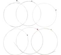 Milisten Accoustic Guitar Strings 6pcs String Electric Guitar Accessories Guitar Accessory Guitar Parts Metal Silver Plated Copper Single Guitar Accesories