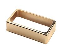 Milisten Acoustic Pickup Acoustic Pickup Humbucker Pickups Humbucker Cover Metal Open Style Frame Mounting Ring for Electric Guitar Gold Pickups