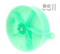 Milisten Acrylic Foraging Balls Parrot Puzzle Feeder Bird Foraging Feeder Green Food Box Parrot Toy for Pet Birds Finding Food