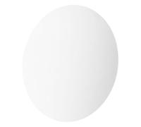 Milisten Acrylic Mirror Tray round 20cm Silver Jewelry Dish Ring Holder Vanity Tray for Wedding Party Candle Display Table Centerpiece Decorative Serving Plate