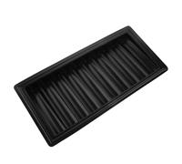 Milisten Acrylic Poker Chip Tray Storage Box Lid Portable Multi-Function Poker Chip Holder for Home Games 500-piece