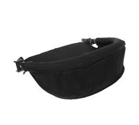 Milisten Adjustable Baby Stroller Footrest Extension with Safety Armrest, Black Cloth Material Universal Fit for Pushchair and Wagon Stroller Accessories