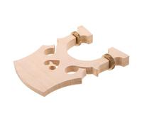 Milisten Adjustable Cello Bridge for European Cello Durable Maple Wood Design for Enhanced Comfort Schools Personal Practice Essential Replacement Part for Beginners