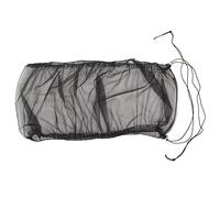 Milisten Adjustable Elastic Birdcage Cover with Breathable Nylon Mesh Durable Bird Cage Skirt Protector for Parrots Ventilated and Easy Clean Bird Cage Accessory Fit Black