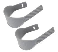 Milisten Adjustable Exercise Cycle Pedal Straps 1 Pair with Sturdy Rubber Material for Indoor Cycling and Leg Exerciser Use Random Color