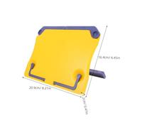 Milisten Adjustable Foldable Music Book Stand for Desk Lightweight Sheet Music Holder with Stable Non-Slip Support for Piano Guitar Keyboard and Cookbook Reading
