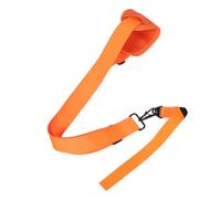 Milisten Adjustable Lawn Trimmer Shoulder Strap with Thickened Padding Orange Grass Mower Harness Belt for Comfortable Carrying and Enhanced Safety During Outdoor Gardening Tasks