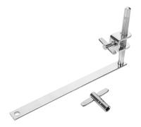 Milisten Adjustable Metal Cowbell Clamp Bracket Holder for Drum Kit Snare Drum Music Instrument Part Secure Mounting Clip Cowbell