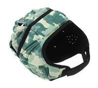 Milisten Adjustable Rugby Helmet Headgear with EVA Foam Padding for Adult Football Soccer Goalkeeper Breathable Protective Cover with Chin and Back Straps for Stable Comfortable Fit