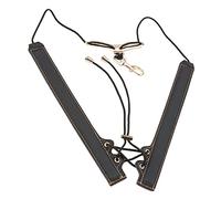 Milisten Adjustable Saxophone Padded Shoulder Strap for Stage Performance Suitable for Adults Boys and Girls Comfortable Versatile Design Wear-resistant Material Line Style