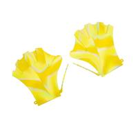 Milisten Adjustable Soft Silicone Swim Gloves Full Palm Webbed Paddle Fins for Swimming Training Dive Hand Equipment for Water Resistance and Speed Improvement